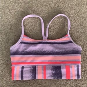 Girls sports bra